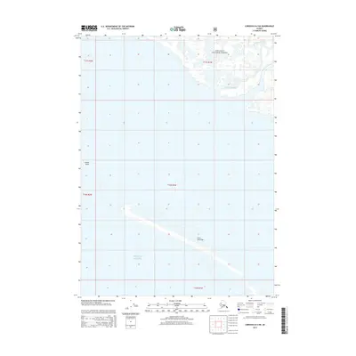 2014 Map of Cordova B-4 SW, 2014 Print