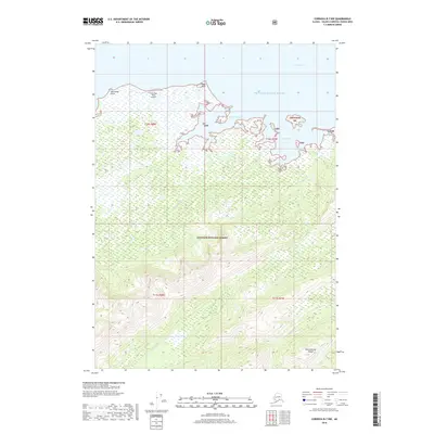 2018 Map of Cordova B-7 NW, 2018 Print