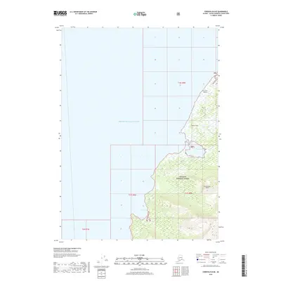 2018 Map of Cordova B-8 NE, 2018 Print