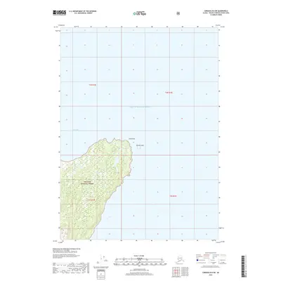 2018 Map of Cordova B-8 SW, 2018 Print