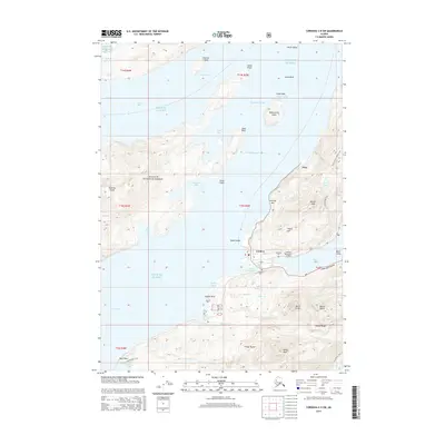 2014 Map of Cordova C-5 SW, 2014 Print