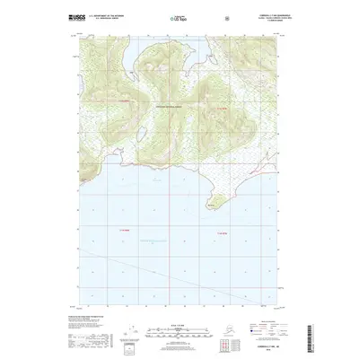 2018 Map of Cordova C-7 NW, 2018 Print