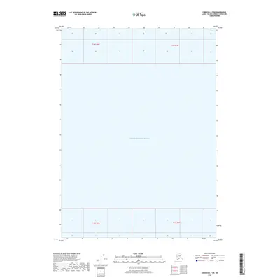 2018 Map of Cordova C-7 SW, 2018 Print