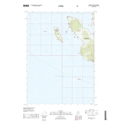 2018 Map of Cordova C-8 NE, 2018 Print