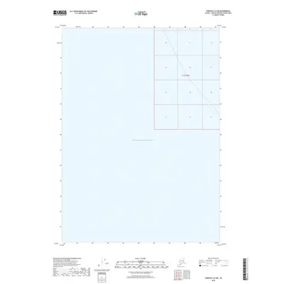 2018 Map of Cordova C-8 NW, 2018 Print