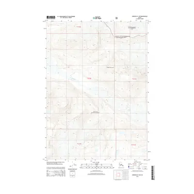 2014 Map of Cordova D-1 SW, 2014 Print