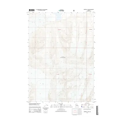 2014 Map of Cordova D-3 NW, 2014 Print