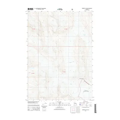 2014 Map of Cordova D-5 NW, 2014 Print