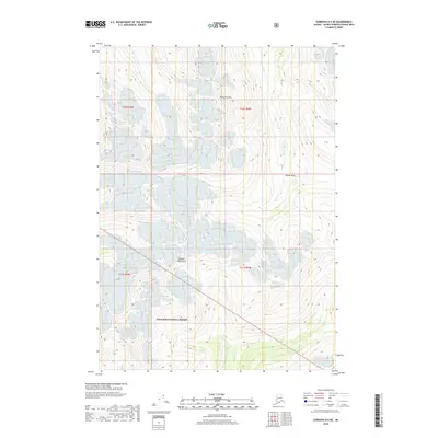 2018 Map of Cordova D-6 NE, 2018 Print