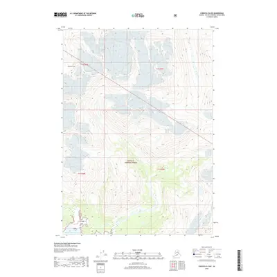 2018 Map of Cordova D-6 NW, 2018 Print