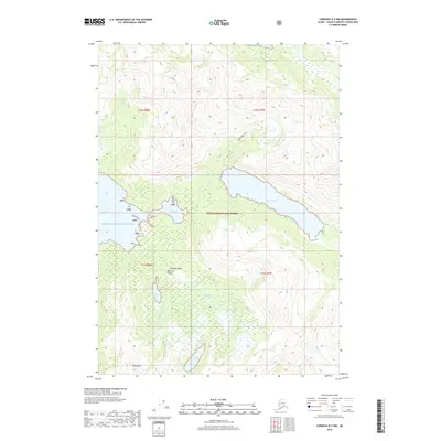 2018 Map of Cordova D-7 NW, 2018 Print