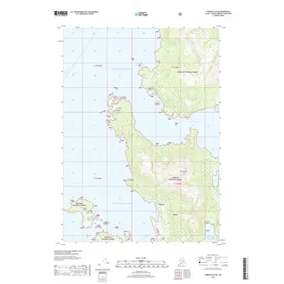 2018 Map of Cordova D-8 NE, 2018 Print