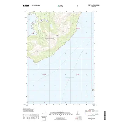 2018 Map of Cordova D-8 NW, 2018 Print