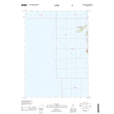 2018 Map of Cordova D-8 SW, 2018 Print