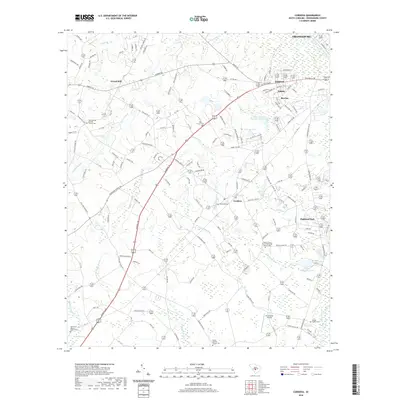 2020 Map of Cordova, 2020 Print