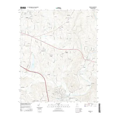 2014 Map of Cordova, 2014 Print