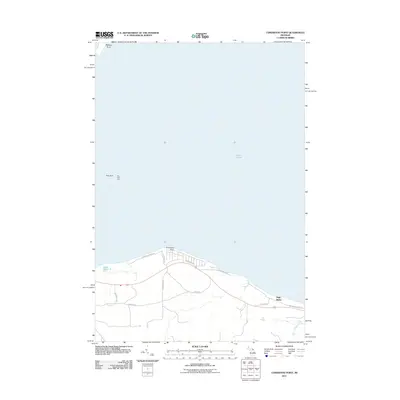 2011 Map of Cordwood Point, 2011 Print