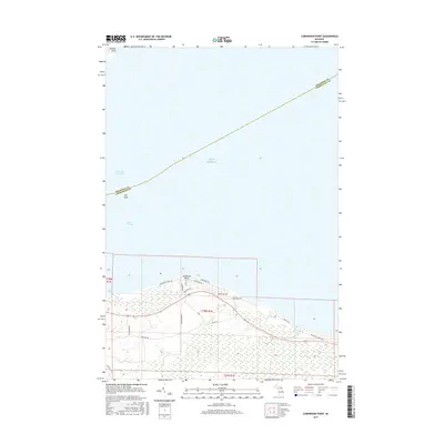 2017 Map of Cordwood Point, 2017 Print