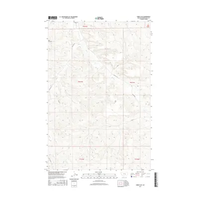2017 Map of Corey Flat, 2017 Print