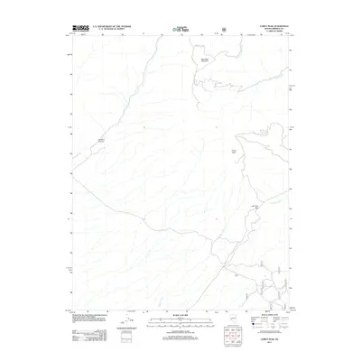 2011 Map of Corey Peak, 2011 Print
