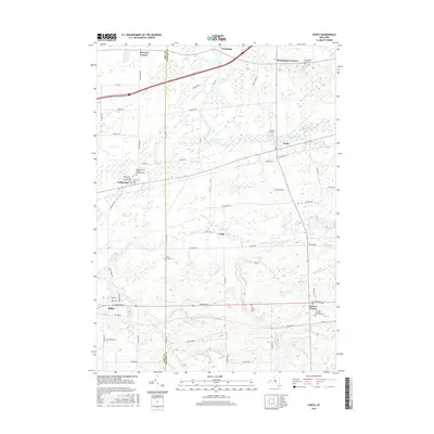 2016 Map of Corfu, 2016 Print