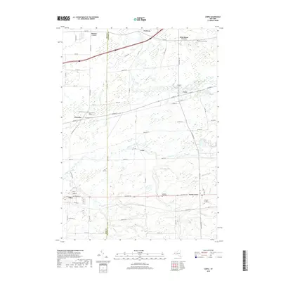 2019 Map of Corfu, 2019 Print