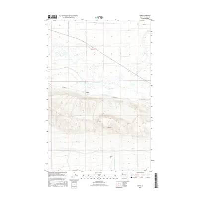 2017 Map of Corfu, 2017 Print