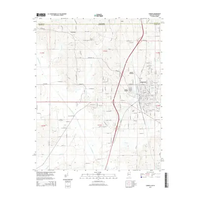 2015 Map of Corinth, 2015 Print