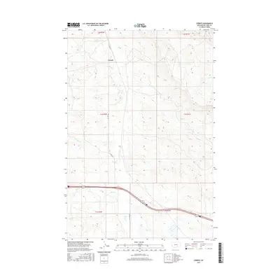 2017 Map of Corinth, 2017 Print