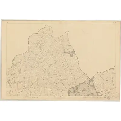 1841 Map of Cork - Sheet 10, 1844 Print