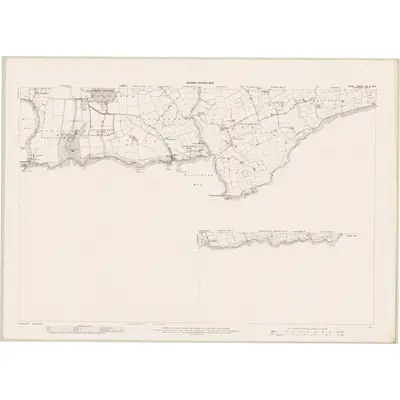 1897 Map of Cork - Sheet 100 & 100A, 1902 Print