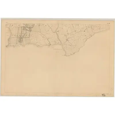 1842 Map of Cork - Sheet 100, 1845 Print