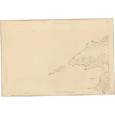 1842 Map of Cork - Sheet 101, 1845 Print