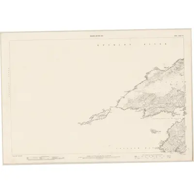 1897 Map of Cork - Sheet 101, 1901 Print