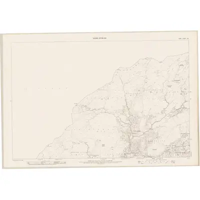 1896 Map of Cork - Sheet 103, 1901 Print