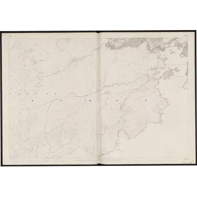 1842 Map of Cork - Sheet 104, 1857 Print