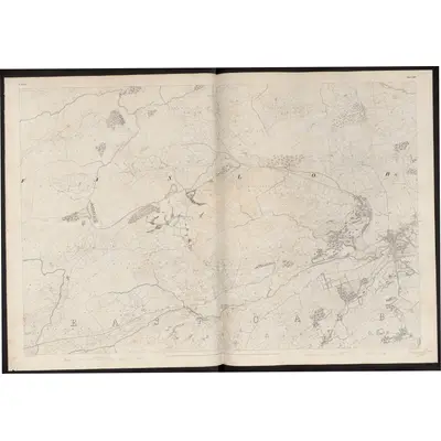 1842 Map of Cork - Sheet 107, 1845 Print