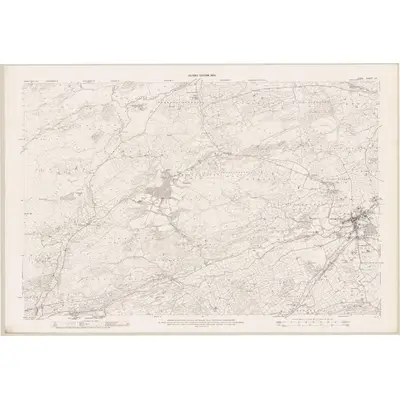 1899 Map of Cork - Sheet 107, 1903 Print