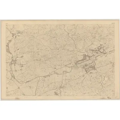 1842 Map of Cork - Sheet 108, 1845 Print