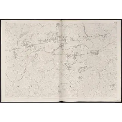 1841 Map of Cork - Sheet 109, 1863 Print