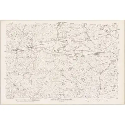 1901 Map of Cork - Sheet 109, 1903 Print
