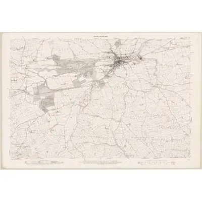 1901 Map of Cork - Sheet 110, 1903 Print