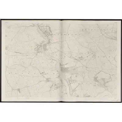 1841 Map of Cork - Sheet 111, 1863 Print