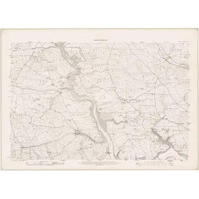 1899 Map of Cork - Sheet 111, 1902 Print