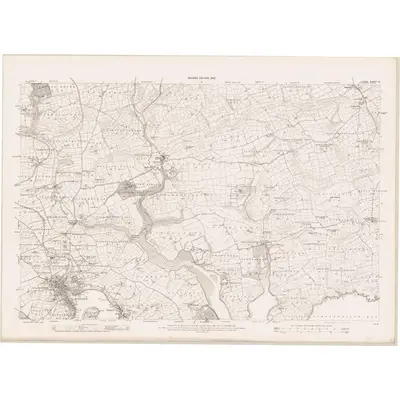 1898 Map of Cork - Sheet 112, 1902 Print