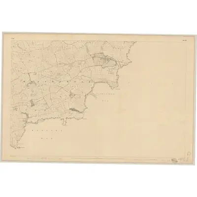 1841 Map of Cork - Sheet 113, 1845 Print