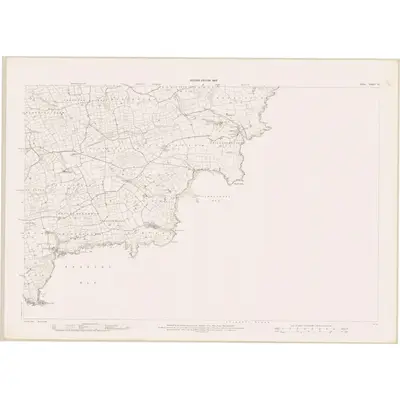 1898 Map of Cork - Sheet 113, 1902 Print