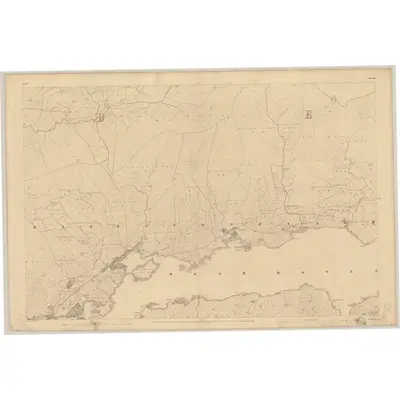 1842 Map of Cork - Sheet 115, 1845 Print