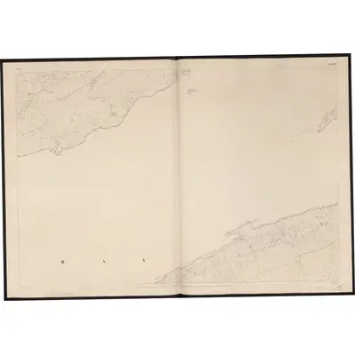 1842 Map of Cork - Sheet 117, 1850 Print