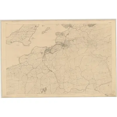 1842 Map of Cork - Sheet 118, 1845 Print